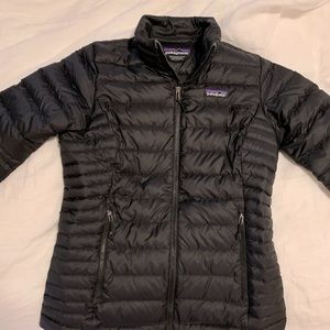 PATAGONIA Women’s Goosedown Puffer Jacket/Sweater - Black XS